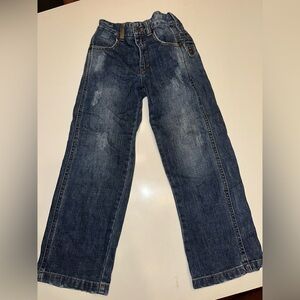D&G Dolce Gabbana Junior Relaxed Fit Blue Jeans Boys DESIGNER Size 6